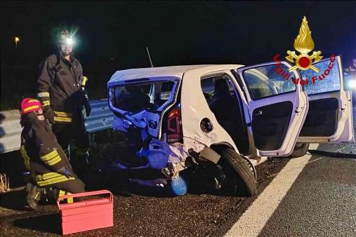 Incidente stradale sulla Autostrada A4 nel comune di Cigliano