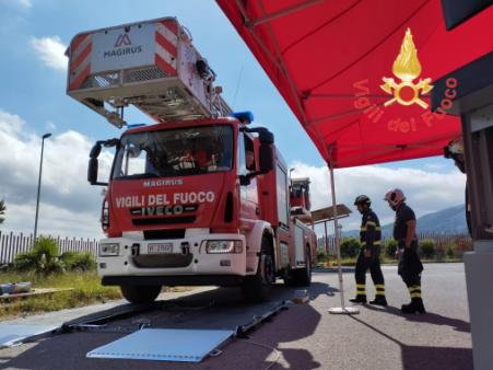 Centro di revisione mobile, abilitati nuovi responsabili tecnici per il Corpo Nazionale dei Vigili del fuoco