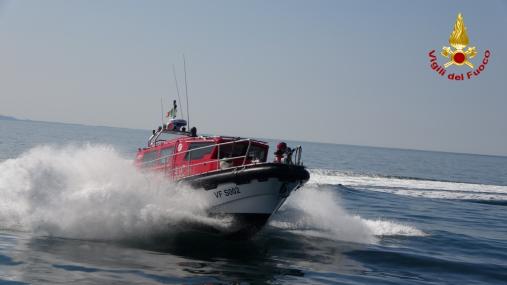 Nuova motobarca VF assegnata al Nucleo Nautico di Trieste