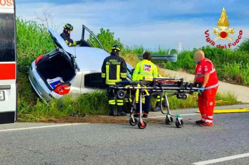 Incidente stradale sulla SP31 direzione Pezzana
