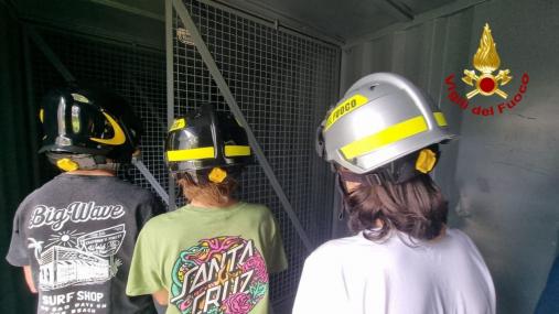 "Judokando alla Sicurezza": i ragazzi degl istituti scolastici di Livorno a lezione dai Vigili del fuoco