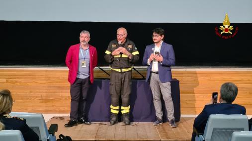 Presentato il cortometraggio sui Vigili del Fuoco “Gli Elefanti” al Teatro Sperimentale di Pesaro