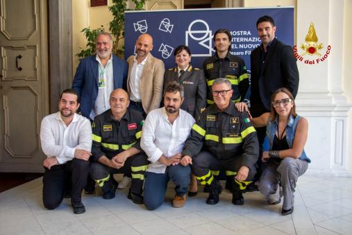 Presentato il cortometraggio sui Vigili del Fuoco “Gli Elefanti” al Teatro Sperimentale di Pesaro