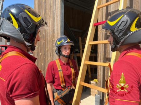 XI° corso Volontari Vigili del Fuoco a Catania
