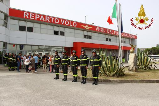 Celebrazioni per il 70° della componente aerea dei Vigili del fuoco