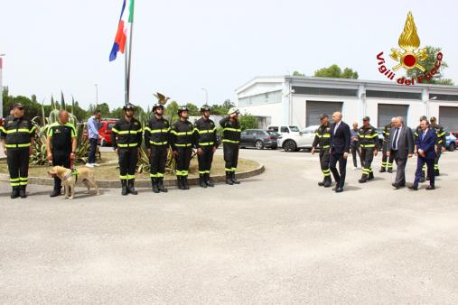 Celebrazioni per il 70° della componente aerea dei Vigili del fuoco