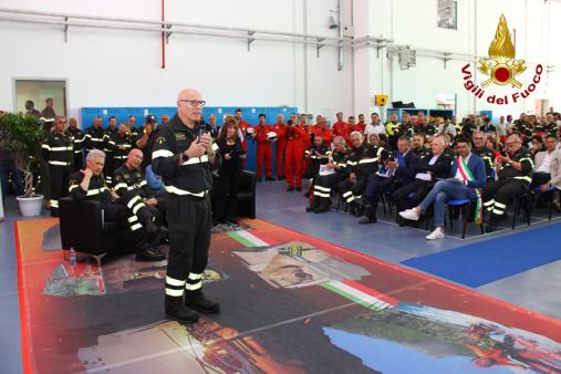 Celebrazioni per il 70° della componente aerea dei Vigili del fuoco