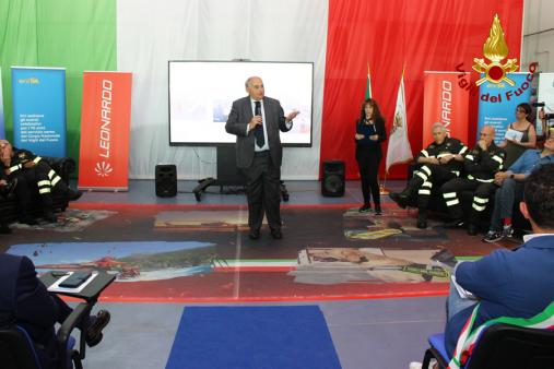 Celebrazioni per il 70° della componente aerea dei Vigili del fuoco