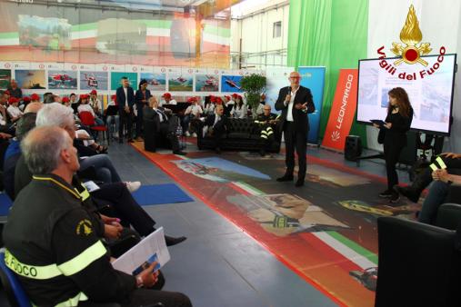 Celebrazioni per il 70° della componente aerea dei Vigili del fuoco