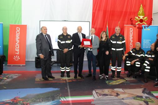 Celebrazioni per il 70° della componente aerea dei Vigili del fuoco