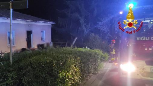 Incendio appartamento a Porto Recanati nella notte