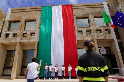 Inaugurazione del presidio rurale VV.F di Custonaci
