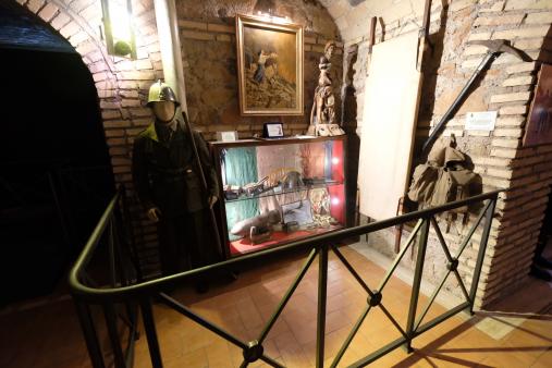 Area del museo dedicata al bombardamento di San Lorenzo