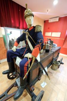 Carro della seconda metà dell'800, per il trasporto dei teli di salvataggio