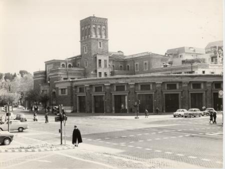 Caserma Ostiense nel 1960