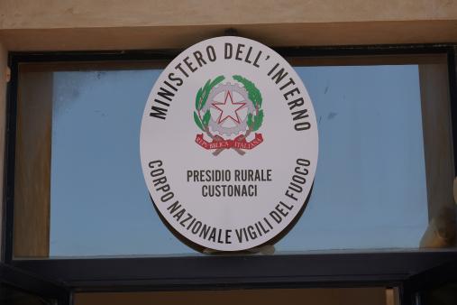 Inaugurazione del presidio rurale VV.F di Custonaci
