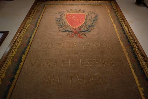 Drappo della Società di Mutuo Soccorso tra Vigili ed ex Vigili del Fuoco