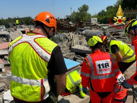 Quattro giorni di addestramento USAR per i Vigili del fuoco