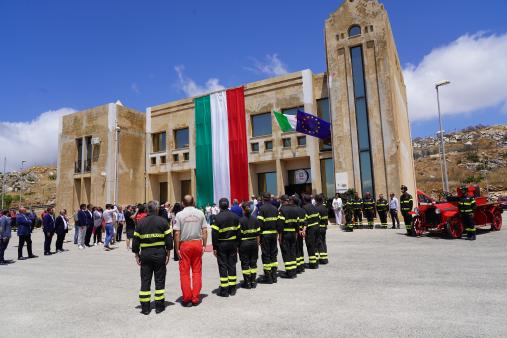 Inaugurazione del presidio rurale VV.F di Custonaci