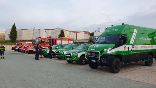 I Vigili del fuoco italiani in missione in Francia nell'ambito del Meccanismo Unionale di Protezione Civile - AIB