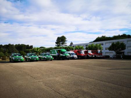 I Vigili del fuoco italiani in missione in Francia nell'ambito del Meccanismo Unionale di Protezione Civile - AIB