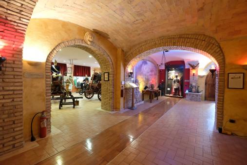 I due ambienti dedicati alla Militia Vigilum e alle carrozze