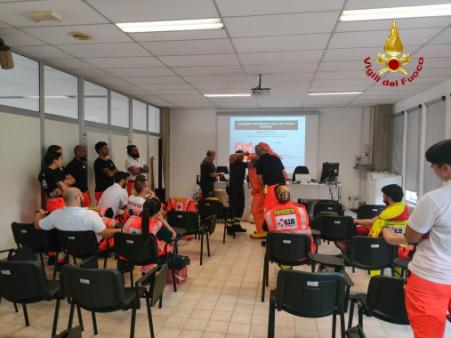 Esercitazione congiunta NBCR tra Vigili del fuoco e Romagna Soccorso