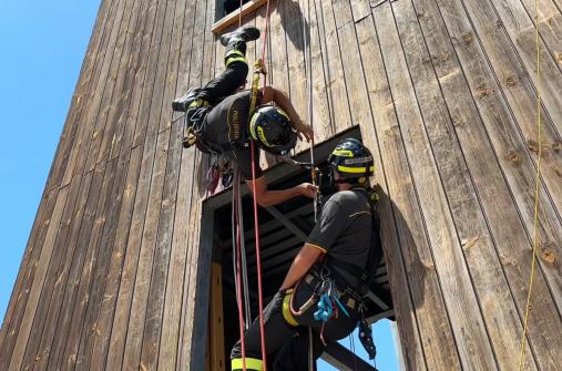 97° corso al Centro di Formazione VV.F. di Catania per il SAF Basico