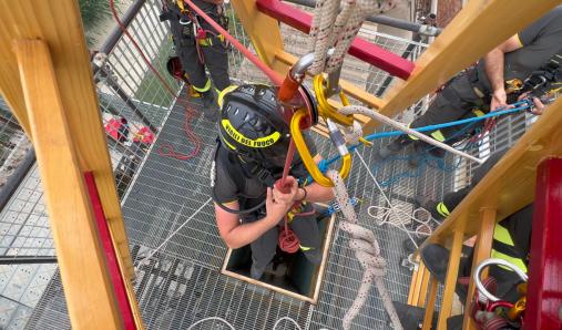 97° corso al Centro di Formazione VV.F. di Catania per il SAF Basico