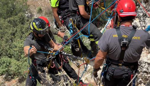 97° corso al Centro di Formazione VV.F. di Catania per il SAF Basico