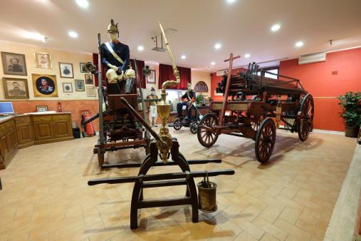 La sala delle carrozze