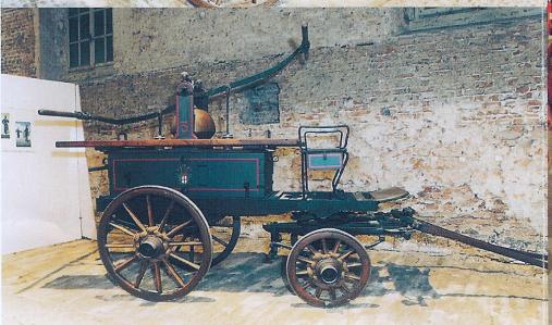 Mezzo storico dei Vigili del Fuoco