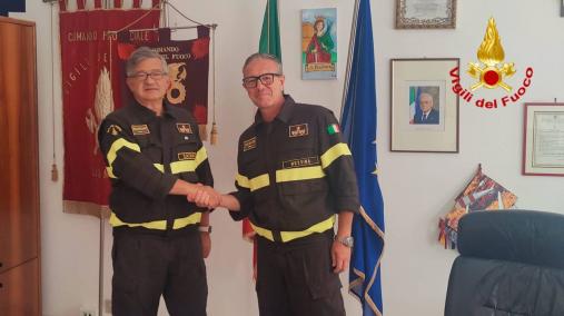 Cambio al vertice del Comando Provinciale dei Vigili del Fuoco di Catania