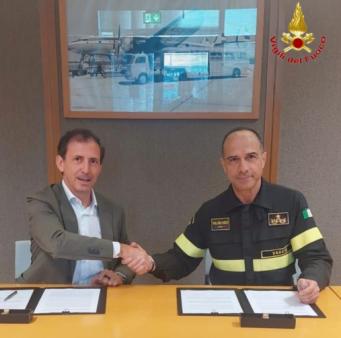 Vigili del Fuoco e SEA rinnovano l'accordo