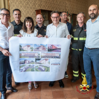 Presentato il progetto della nuova caserma VF di Faenza