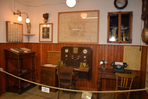 Un particolare all'interno del museo: Centralino