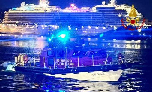 Soccorso uomo caduto in mare a Trieste