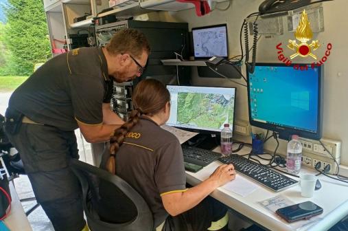 Ritrrovato in zona impervia l'uomo scoparso ad Andreis