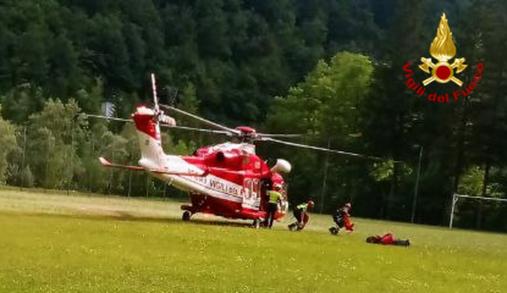 Ritrrovato in zona impervia l'uomo scoparso ad Andreis