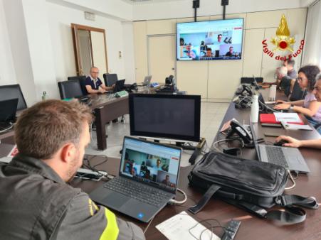 Sesta esercitazione nazionale di Colonna Mobile per i Vigili del fuoco delle Marche