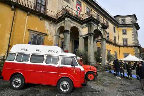 Ambulanza e Fiat Campagnola