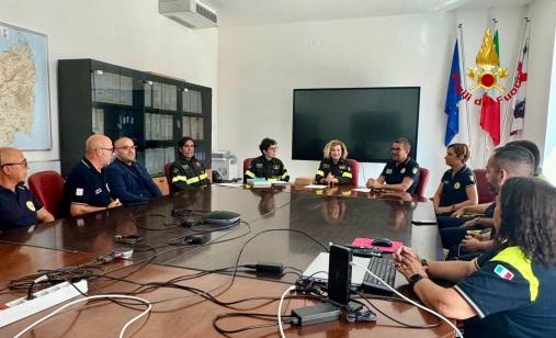 Cerimonia di chiusura dei seminari informativi sulle tecniche di Topografia Applicata al Soccorso