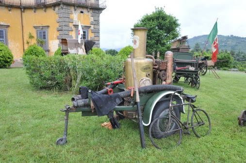 Pompa a vapore del Corpo Pompieri di Pistoia