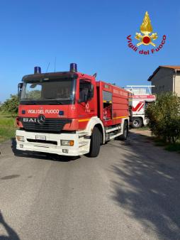 Incendio abitazione a Prato