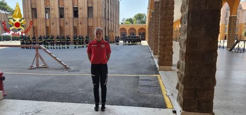 Roma, il G.S. VV.F. Fiamme Rosse apre al settore paralimpico con l’ingresso dell’atleta Alessia Scortechini