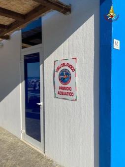 Al via il servizio di presidio acquatico dei Vigili del fuoco sul litorale di Grottammare