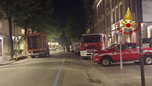 I Vigili del fuoco intervengono per fuga gas a Sassuolo