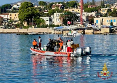 sub palermo.jpg Naufragio di un'imbarcazione a Palermo. In corso le ricerche dei dispersi