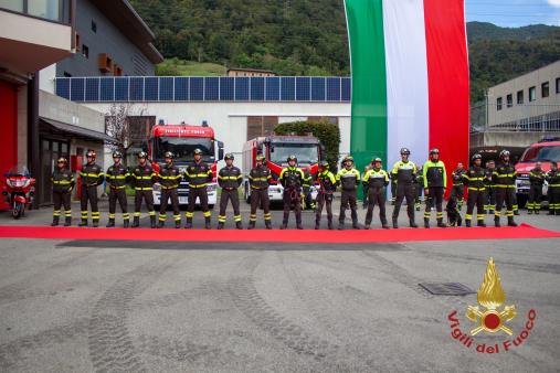 Il sottosegretario Emanuele Prisco in visita al Comando di Bergamo
