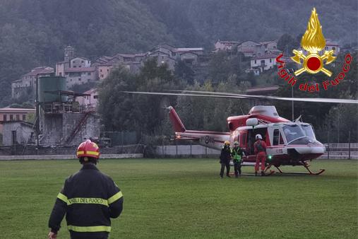 Soccorso di escursionisti sulle Alpi Apuane